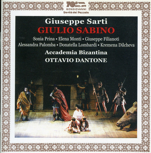 Ottavio Dantone: Giulio Sabino - COMPACT DISCS
