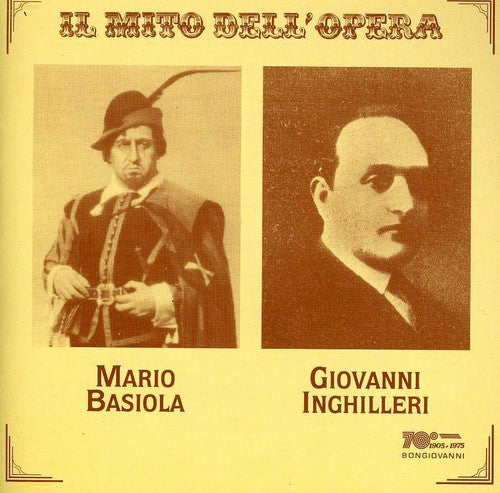 Basiola, Mario / Inghilleri, Giovanni: Arias - COMPACT DISCS