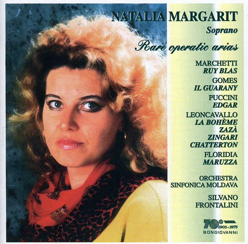 Natalia Margarit: Rare Operatic Arias - COMPACT DISCS