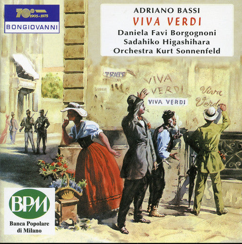 Bassi / Favi Borgognoni / Higashihara: Viva Verdi - COMPACT DISCS