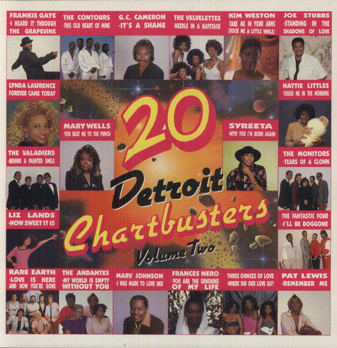 Various Artists: 20 Detroit Chartbusters, Vol. 2 - VINYL LP
