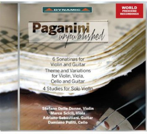 N. Paganini: Paganini Unpublished - COMPACT DISCS