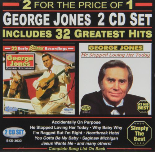 George Jones: 32 Greatest Hits - COMPACT DISCS