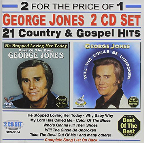 George Jones: 21 Country and Gospel Hits - COMPACT DISCS