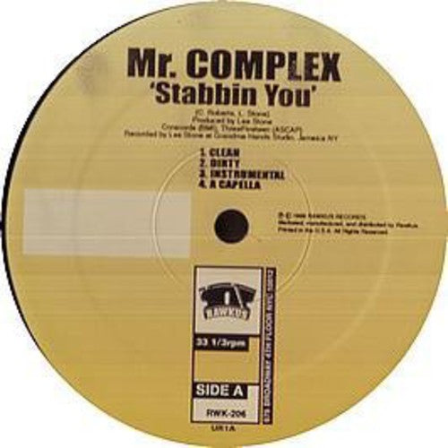 Mr. Complex: Stabbin' You Gitcha Gitcha - 12-INCH SINGLE