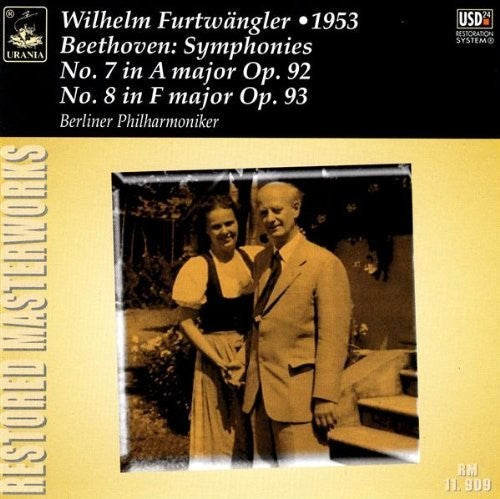 Wilhelm Furtwängler: Symphonies 7-8 - COMPACT DISCS