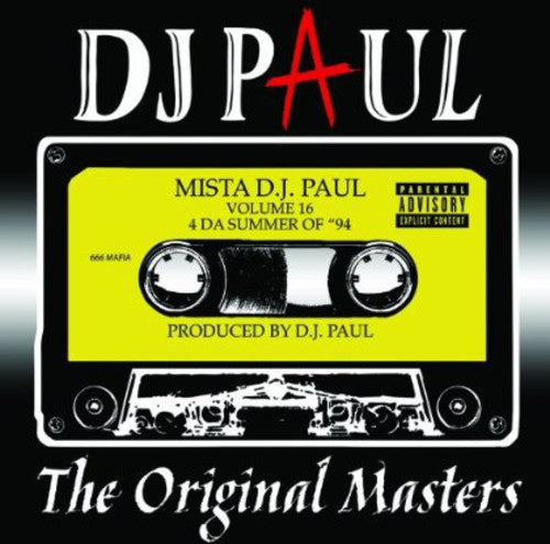 DJ Paul: The Original Masters, Vol. 16 - COMPACT DISCS