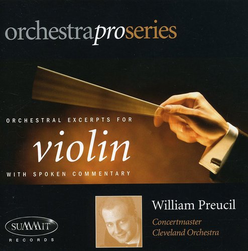 William Preucil: Orchestra Pro Violin - COMPACT DISCS