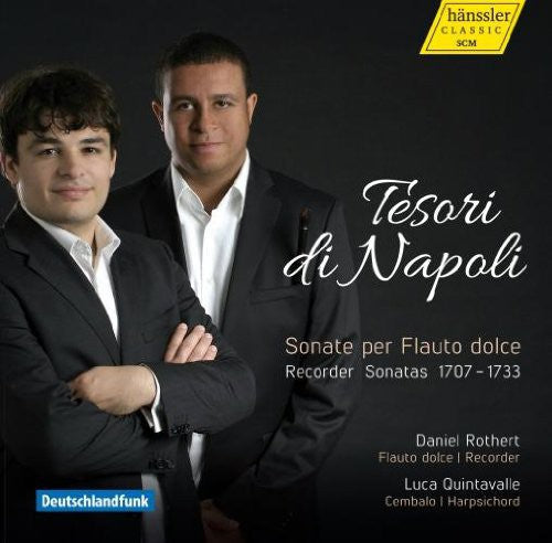 Luca Quintavalle: Virtuoso Sonatas for Recorder - COMPACT DISCS