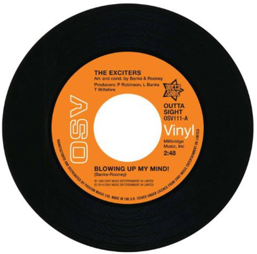 The Exciters: Blowing Up My Mind/Turn Me on - 7-INCH SINGLE