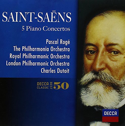 Pascal Roge: Saint-Saens: Piano Concertos - COMPACT DISCS