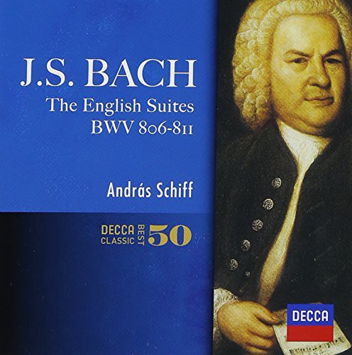 Andras Schiff: J.S.Bach: English Suites - COMPACT DISCS