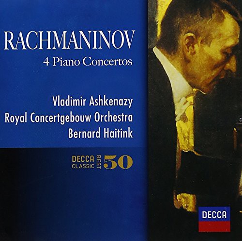 Vladimir Ashkenazy: Rachmaninov: Piano Concertos - COMPACT DISCS