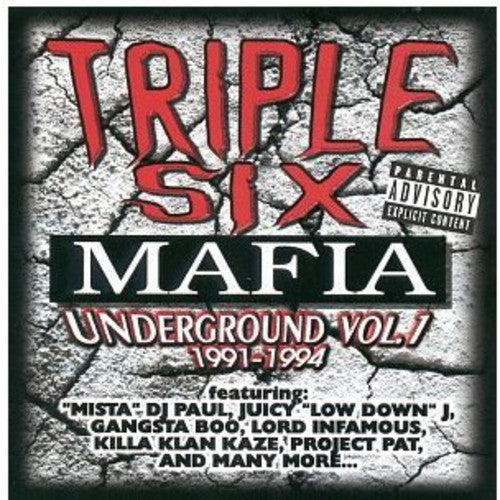 Three 6 Mafia: Underground 1 - COMPACT DISCS