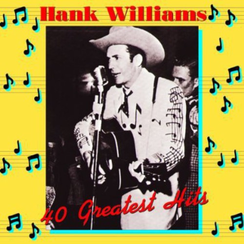 Hank Williams: Hank Williams 40 Greatest Hits - VINYL LP