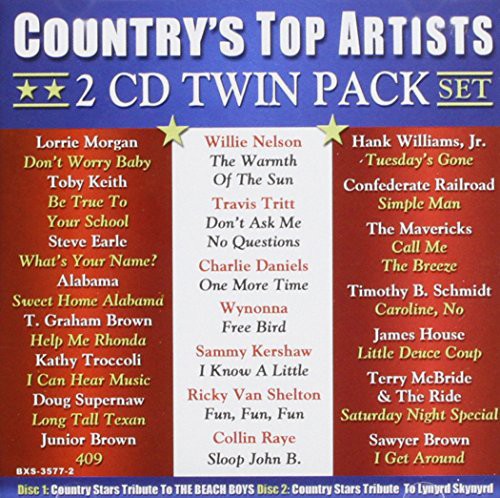 Lynyrd Skynyrd Frynds / Beach Boys Tribute: Country's Top Artists - COMPACT DISCS
