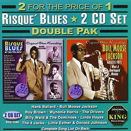 Various Artists: Risque Blues Double Pak / Various - COMPACT DISCS