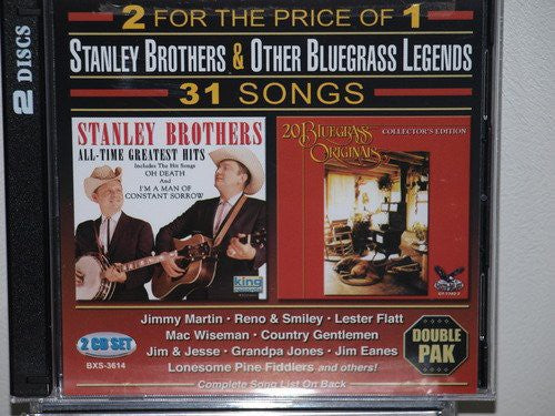 The Stanley Brothers: Bluegrass Originals: All Time Greatest - COMPACT DISCS