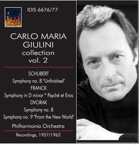 Schubert / Franck / Dvorak: Giulini Conducts Schubert Franck Dvorak - COMPACT DISCS