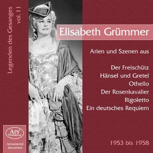 Elisabeth Gr mmer: Arias Scenes - COMPACT DISCS