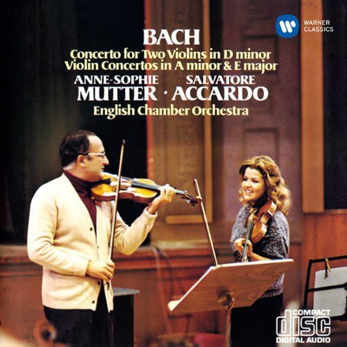 Anne-Sophie Mutter: Bach: Concerto for Two Violins in D - COMPACT DISCS