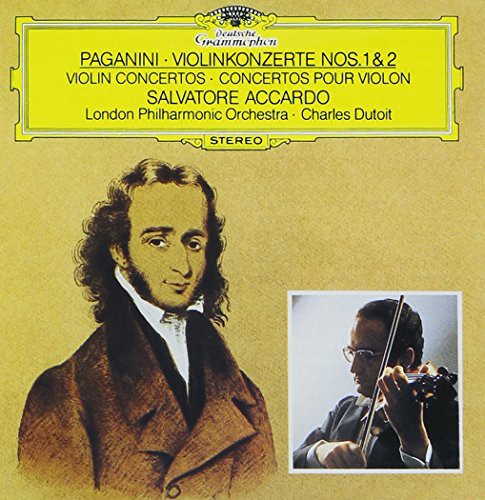 Salvatore Accardo: Paganini: Violin Concertos Nos.1 & 2 - COMPACT DISCS