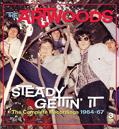 The Artwoods: Steady Gettin' It: Complete 1964-67 - COMPACT DISCS