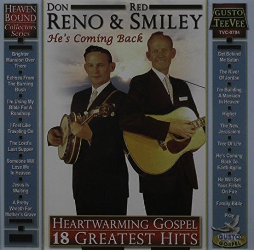Don Reno: Heartwarming Gospel: 18 Greatest Hits - COMPACT DISCS