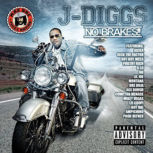 J-Diggs: No Brakes - COMPACT DISCS