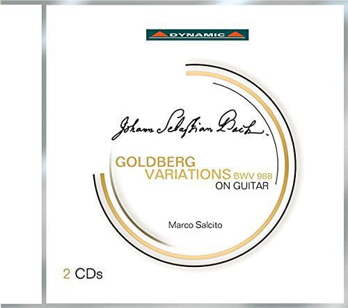 Bach / Salcito: Goldberg Variations for Guitar - COMPACT DISCS