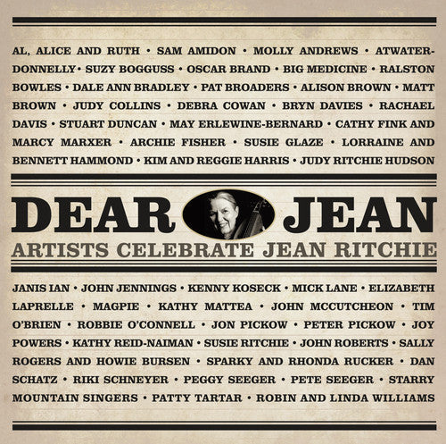 Various Artists: Dear Jean: Artist Celebrate Jean Ritchie / Var - COMPACT DISCS
