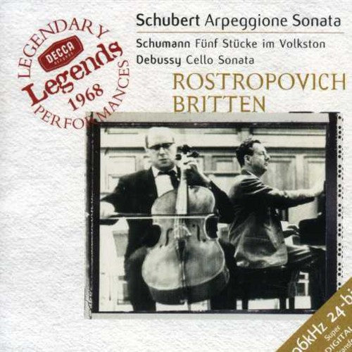 Mstislav Rostropovich: Arpeggione Sonata / Funf Stucke Im Volkston - COMPACT DISCS