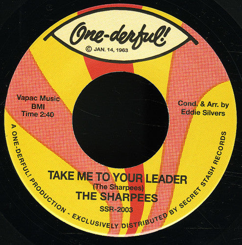 Sharpees: Take Me to Your Leader / Darkness of the Night - 7-INCH SINGLE