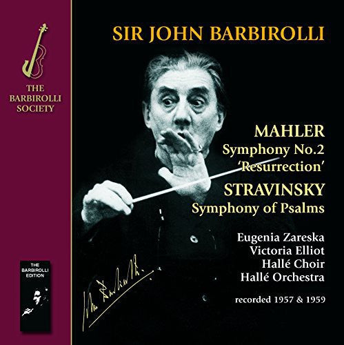 Halle Orchestra: Mahler & Stravinsky: Resurrection - COMPACT DISCS