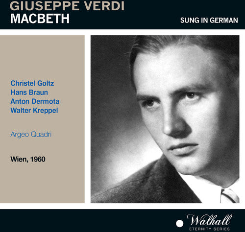 Verdi / Argeo Quadri: MacBeth - COMPACT DISCS