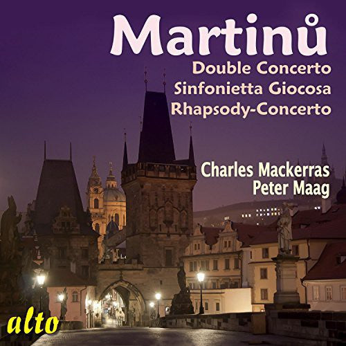 Martinu / Mackerras / Maag: Double Concerto / Sinfonietta Giocosa / Rhapsody - COMPACT DISCS
