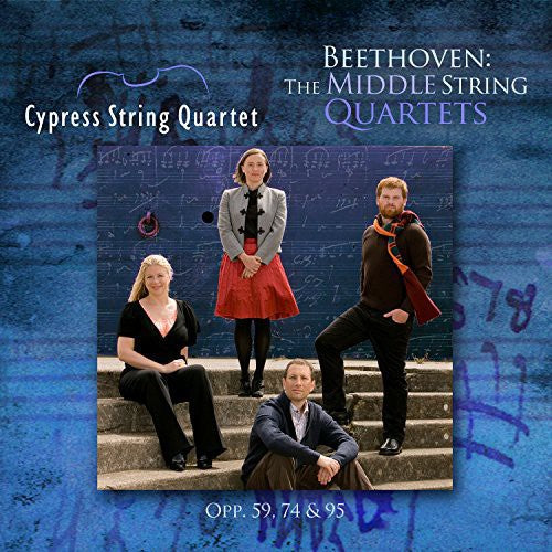 Beethoven / Cypress String Quartet: Middle String Quartets - COMPACT DISCS