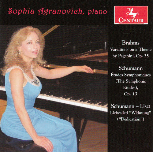 Brahms / Schumann / Agranovich: Works for Pno - COMPACT DISCS