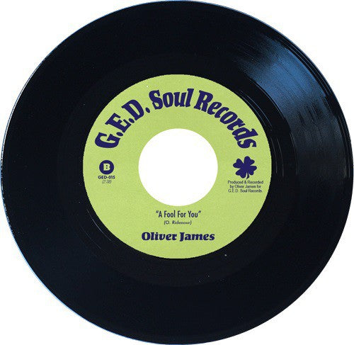 Oliver James: You Left Me Alone / a Fool for You - 7-INCH SINGLE