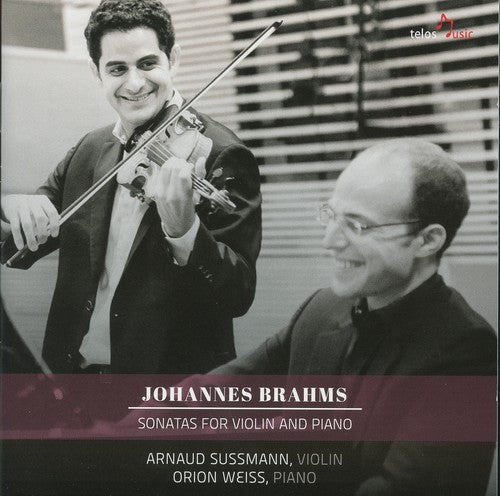 Brahms / Sussmann / Weiss: Sons for VLN & Pno - COMPACT DISCS