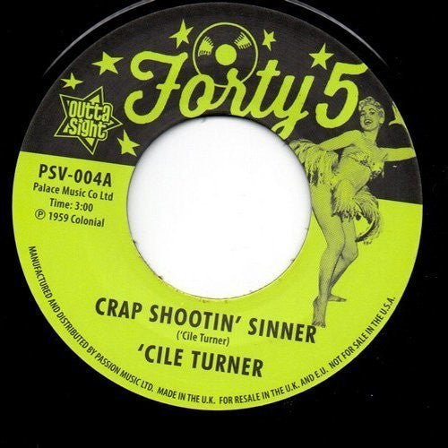 Birdie Green: Crap Shootin' Sinner / Treblin' - 7-INCH SINGLE