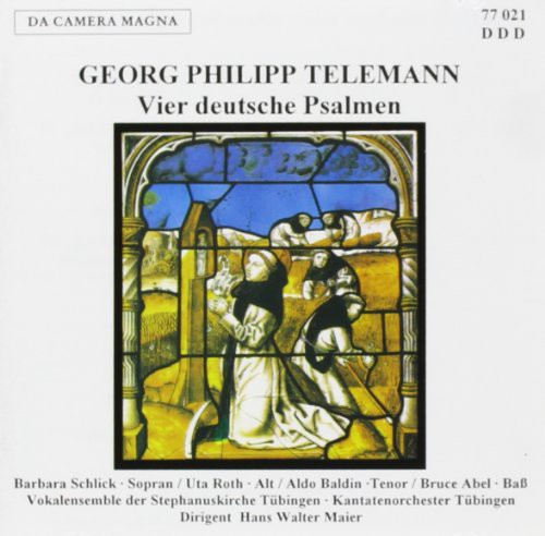 Telemann / Schlick / Roth / Baldin / Abel: 4 German Psalms - COMPACT DISCS