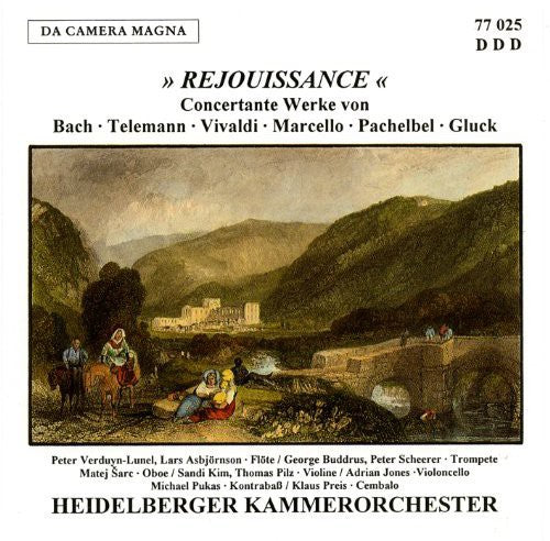Bach / Gluck / Marcello / Vivaldi: Rejouissance (Konzertante Werk) - COMPACT DISCS