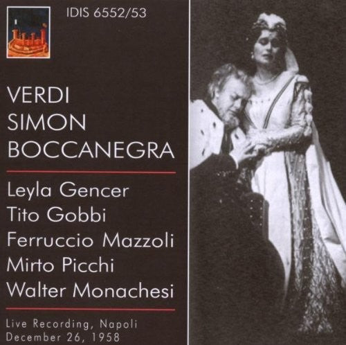 Verdi / Borrelli / Gencer: Simon Boccanegra - COMPACT DISCS
