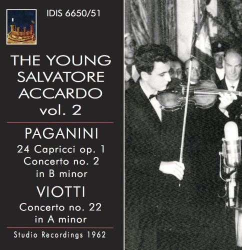 Paganini / Accardo / Boncompagni: Young Salvatore Accardo - COMPACT DISCS