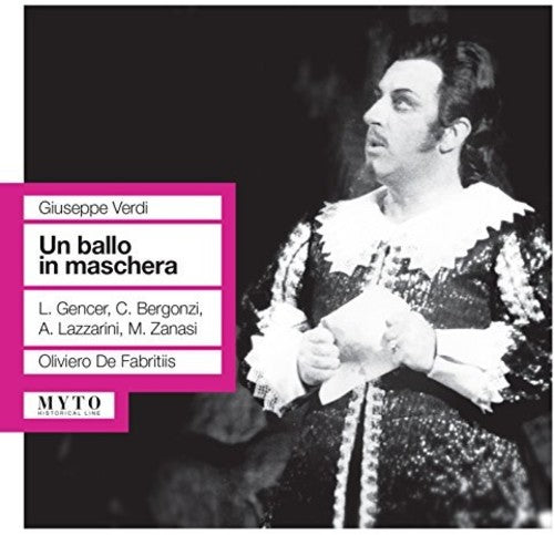 Verdi / Gencer / Bergonzi / Lazzarini / Fabritis: Un Ballo in Maschera - COMPACT DISCS