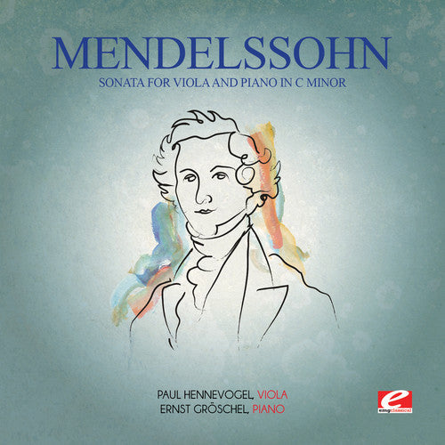 Felix Mendelssohn: Mendelssohn: Sonata for Viola & Piano in C minor - COMPACT DISCS