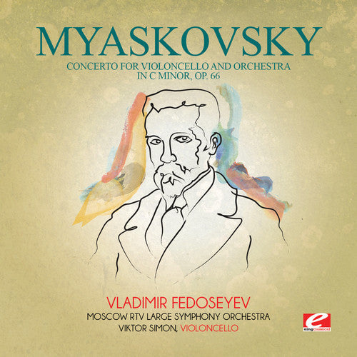 Nikolay Myaskovsky: Myaskovsky: Concerto for Violoncello and Orchestra - COMPACT DISCS