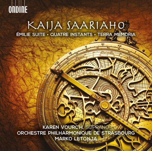 Saariaho / Vourch / Letonja: Quatre Instants - COMPACT DISCS