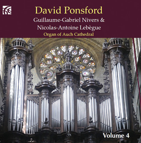 Nivers / Ponsford, David: French Organ Music 4 - COMPACT DISCS
